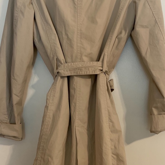 GAP Beige Double-Breasted Trench Coat - Picture 2 of 4